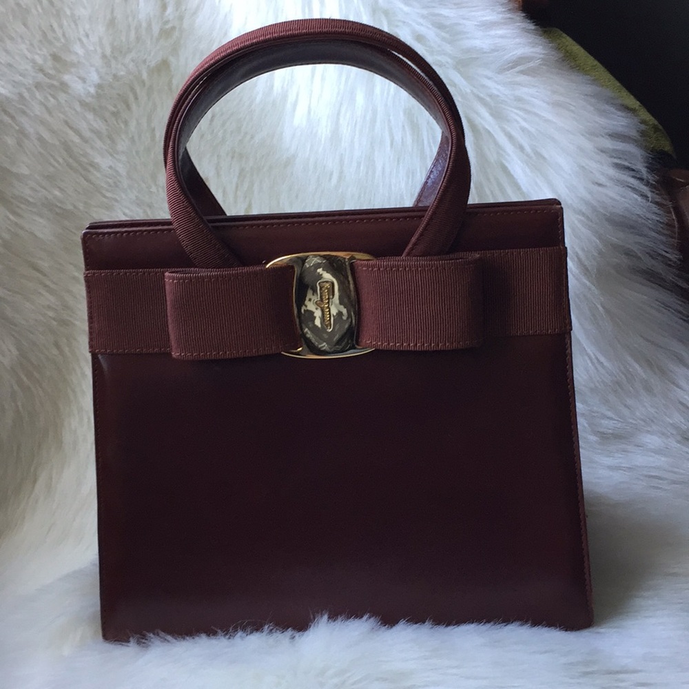 Vintage Salvatore Ferragamo hand bag
